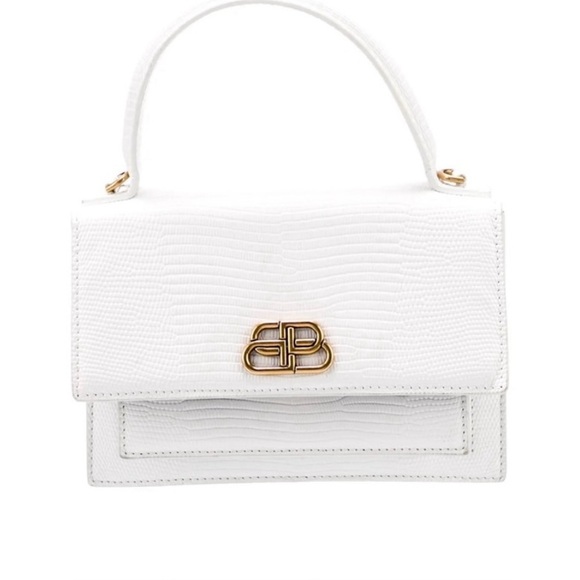 Balenciaga Lizard Embossed Sharp XS Handle Bag - Picture 1 of 13